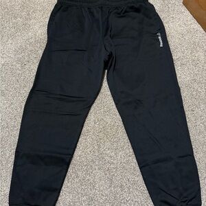 Reebok Black joggers xxl